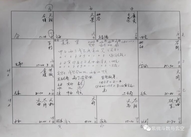 紫微斗数手工排盘(4)-星理