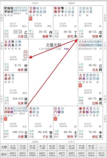 案例分析:紫微命盘-身宫在命宫(干货满满,必看之)-星理