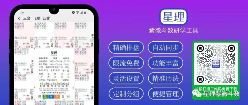 紫微斗数︱看盘步骤详解,带你轻松学!-星理