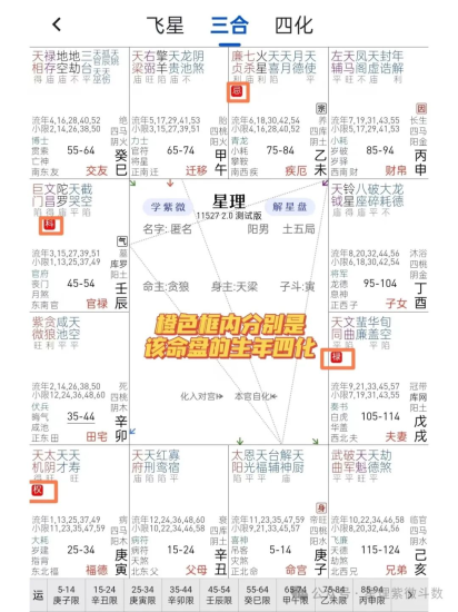 【星理小技巧】| 生年四化-星理
