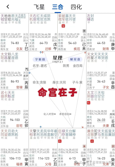 命宫地支观人术-星理