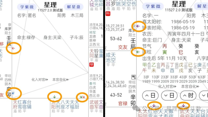 紫微斗数 | 宫干四化-星理